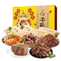 科尔沁休闲零食 肉干肉脯 牛礼礼盒1037g