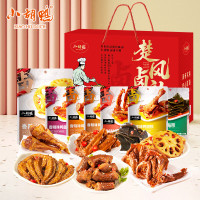 小胡鸭 卤味零食肉类礼盒 熟食大礼包 节日生日送礼 楚风卤韵927g