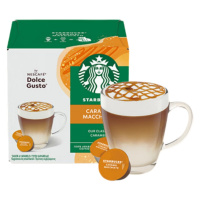 星巴克(Starbucks)胶囊咖啡焦糖玛奇朵12颗127.8g 进口咖啡花式 适用多趣酷思咖啡机