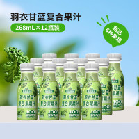 版纳雨林版纳雨林羽衣甘蓝果蔬汁无添加减脂期无负担268ml便携装 268ml羽衣甘蓝*12