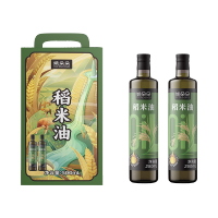 姚朵朵稻米油礼盒装500ml(250*2)口感顺滑 烹饪随心 优选五谷油