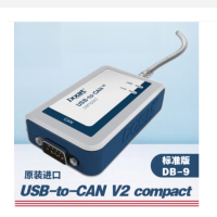 D-SUB9 接口 德国原装USB-to-CAN V2 compact/带隔离