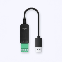 USB转485数据线 RS485串口2路继电器控器模块IO输入输出开关量信号采集