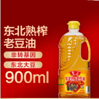 东北熟榨老豆油900ml*1 交期2周