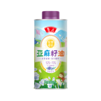 亚麻籽油380ml*1马口铁罐 交期2周
