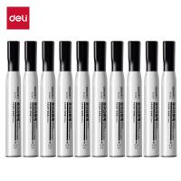 得力 SK103白板笔(黑、1组10支)