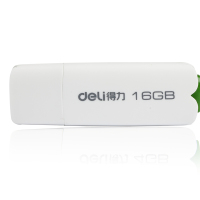得力 3723 U盘16G(白色)
