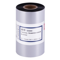 得力 81552混合基碳带黑、1卷110mm*300m