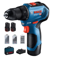 博世(BOSCH)GSR 12V-30 锂电充电式无刷手电钻起子机 含2.Ah2块电池 货期一周