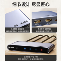 绿巨能 LCDH202B HDMI分配器 一进二出(4K 60Hz) 货期1周