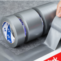 布基胶带 高粘易撕防水防油 一卷,宽4.8CM*长20米 (颜色可选:银/红/黑/白/绿/黄/棕/蓝)