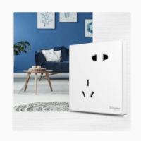 施耐德五孔插座面板 10A 货期一周