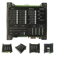iO开关量转串口模块 通信扩展 ZKD-414SO-RS(晶体管4入4出)串口RS232通信 交期2周