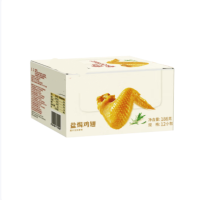 盐焗鸡翅根12包 休闲零食186g 货期一周