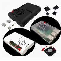 树莓派 电源外壳 4B专属 带风扇 白色 不涉及维保