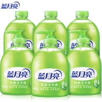 蓝月亮 洗手液套装芦荟抑菌500g*3+补充瓶500g*3 货期1周