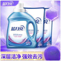蓝月亮 洁净薰衣草洗衣液组合 2kg瓶+补充装1kg*2袋 货期1周