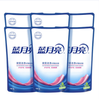 蓝月亮 深层洁净薰衣草洗衣液补充装500g*6袋 货期1周