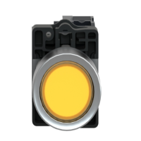 SND 平头带灯按钮 XA2EW35B1 橙色24V AC/DC 10个起订 货期一周