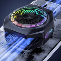 手机散热器5Pro 黑色+磁吸片 散热背夹 货期一周