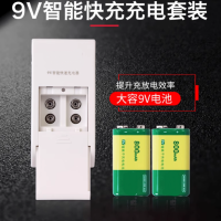 电池充电器 2槽充电器+9V 800毫安*2节[锂电池][带保护板] 货期一周