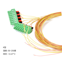 普美热电偶 线径0.127*2,长度2米 K型热电偶 货期一周