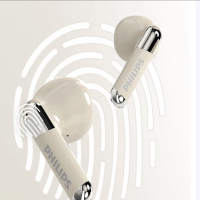 飞利浦 TAT1168 无线蓝牙耳机降噪音乐 米黄色 货期一周