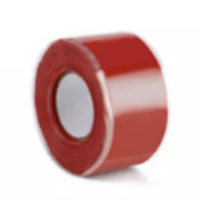 炫嘉米塔尔 硅胶止水带 强力堵漏水贴胶布密封条红5cm*3m 货期两周