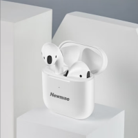 纽曼Newmine L2 蓝牙耳机tws真无线5.3双耳半入耳式 白色 货期一周