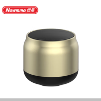 纽曼Newmine BT31 便携式蓝牙音箱桌面无线音响通用 金色 货期1周