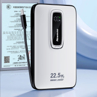 纽曼Newmine P135W 数显磁吸无线快充1w毫安充电宝 白色 货期1周