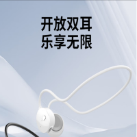 飞利浦 TAA1609 挂耳式骨传导蓝牙耳机运动跑步骑行IP66 白色 货期1周