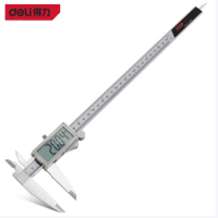 得力 DL312300 全屏数显卡尺300mm四用游标 货期1周