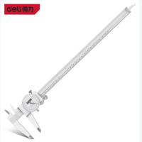 得力 DL92300B 表盘式游标卡尺300mm 货期1周