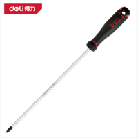 得力 DL3465 工业级十字螺丝批PH3x250mm磁性改锥 1组6把 货期1周