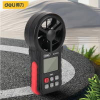 得力 DL333214多功能高精度风速仪0~30m/s一体式 货期1周
