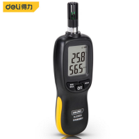 得力 DL336011 数字式手持温湿度计 货期1周