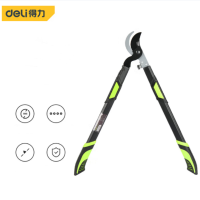 得力 DL580323 树枝剪35寸SK5特氟龙刀头省力伸缩柄 货期1周