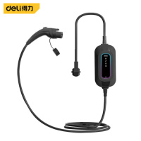 得力 DL893010 新能源便携充电枪16A-10m 货期1周