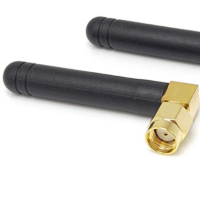 双频胶棒 WIFI 路由器天线 双频弯头5CM 内孔 货期一周