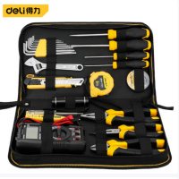 得力 DL1023E 五金工具套装电讯综合维修组套电工检修23件套 货期1周