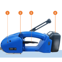 电动打包机 JDH-16 一电一充 14.4v 3A 电池 手动拉紧,电动熔结 货期1周