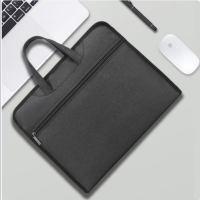 恒源祥 HYX0662 公文收纳包 电脑包男士公务包手提包大容量手拿包 37*31*7cm 黑色 货期1周