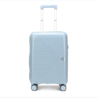 恒源祥 HYX8070-20 PP优质拉杆箱 行李箱旅行箱 20英寸 灰蓝 货期1周