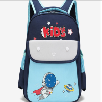 恒源祥 HYX0658 幼儿园收纳书包 儿童书包 26*34*14cm 深蓝 货期1周