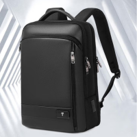 恒源祥 HYX024-38-1 兰斯商务双肩包 背包电脑包 30*42*15cm 黑色 货期1周