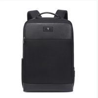 恒源祥 HYX024-38-3 图卢兹商务双肩包 背包电脑包 30*42*15cm 黑色 货期1周