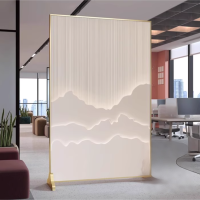 办公商务用隔断屏风 现代简约 铝合金 80*180CM(5块起含安装)无维保 货期1周