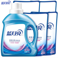 蓝月亮 81000480 深层洁净护理洗衣液套装 2kg薰洁净*1+1kg薰洁净袋*4