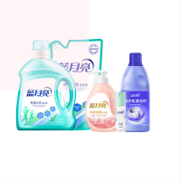 蓝月亮 81000665 阳光桉叶除菌洗2kg+除菌去味洗袋1kg+洗衣机清洁剂600g+内衣洗500g+洗手液50g